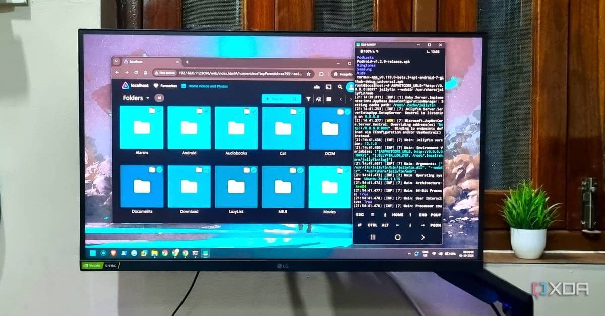 I gave up on Samsung's Upcycle program and turned my old Galaxy phone into a Jellyfin media server