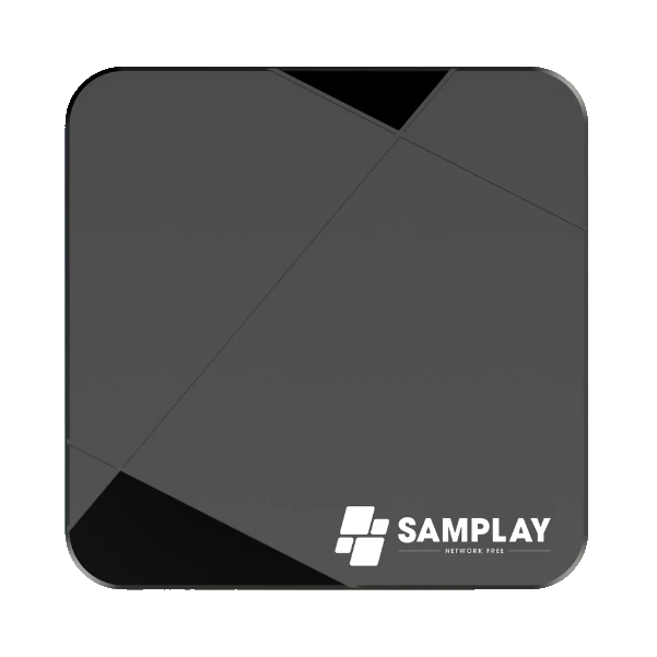 Samplay A98Max H313 TV box; representative retail enclosure, exact board revision must be checked