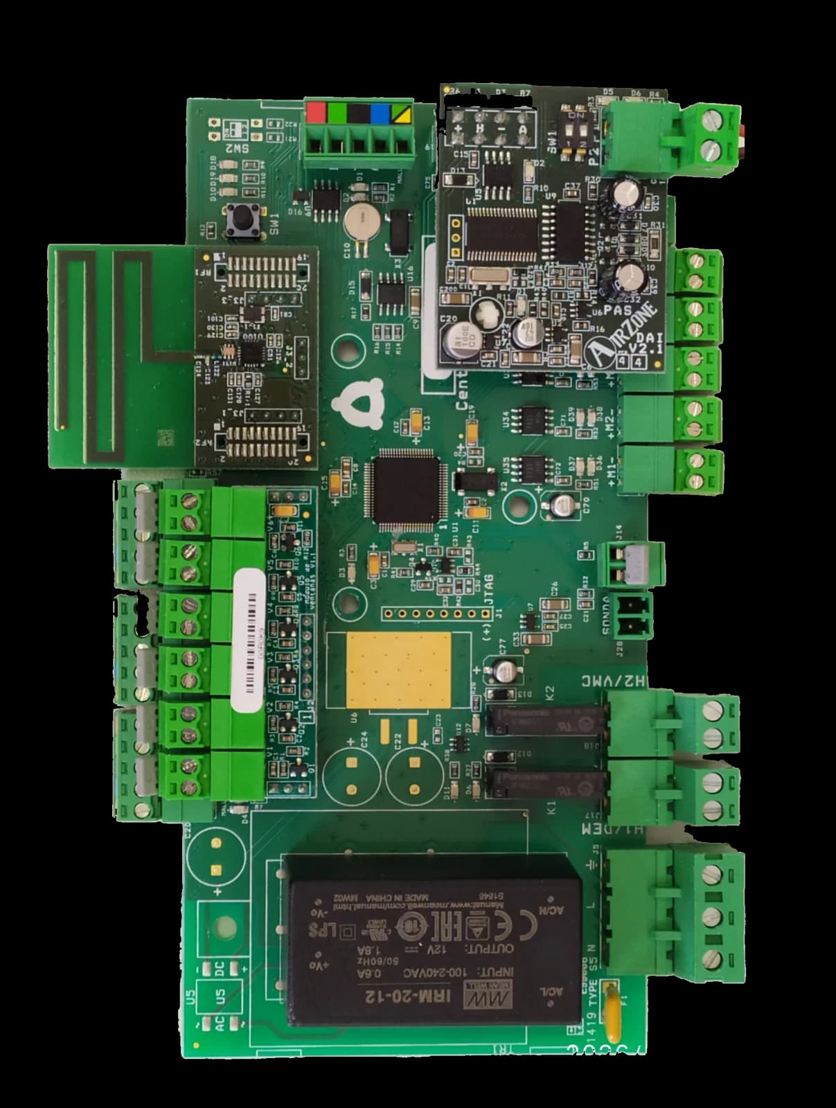 Complete Airzone Innobus Pro6 AZCE6IBPRO6 controller board, enclosure removed