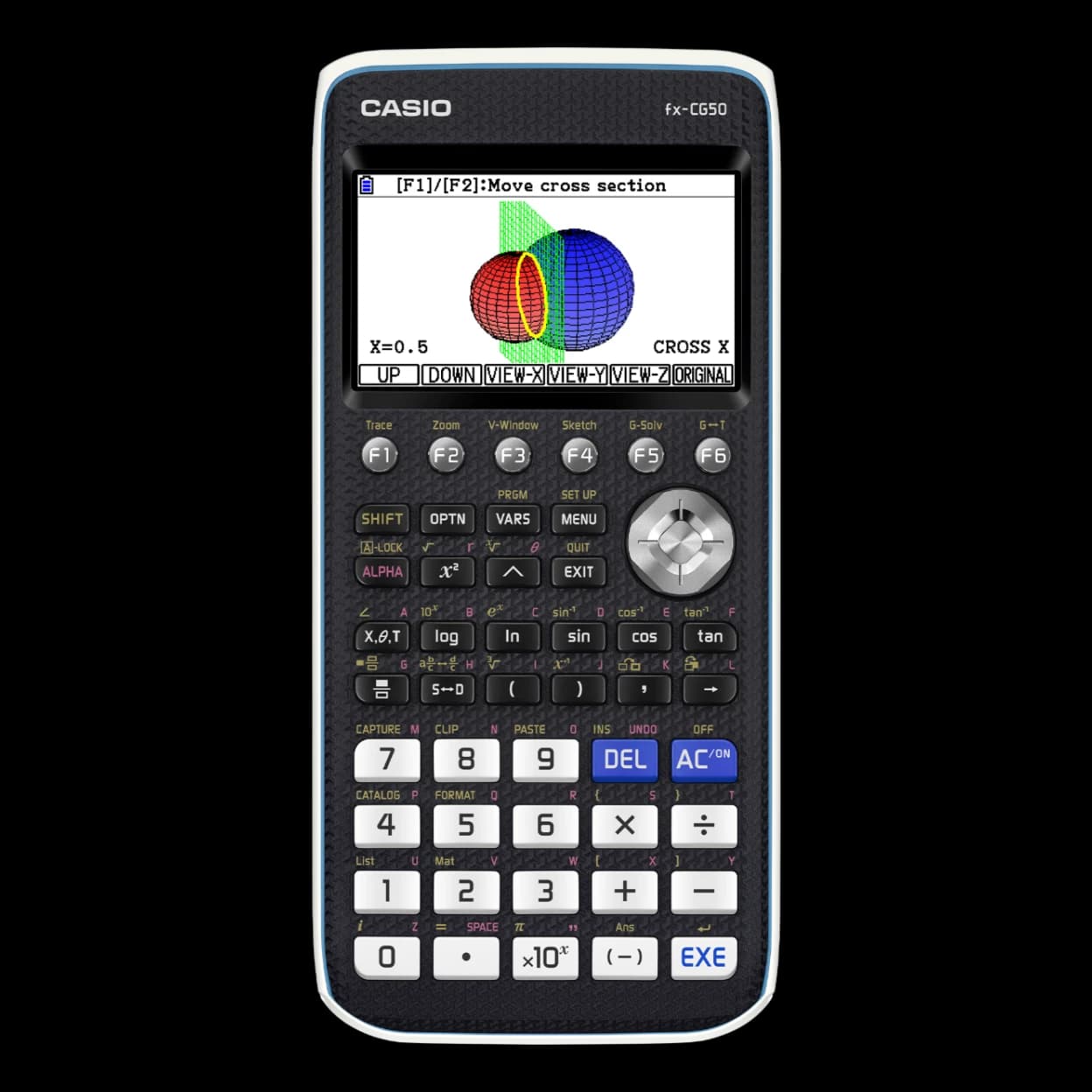 Casio fx-CG50 manufacturer product photograph