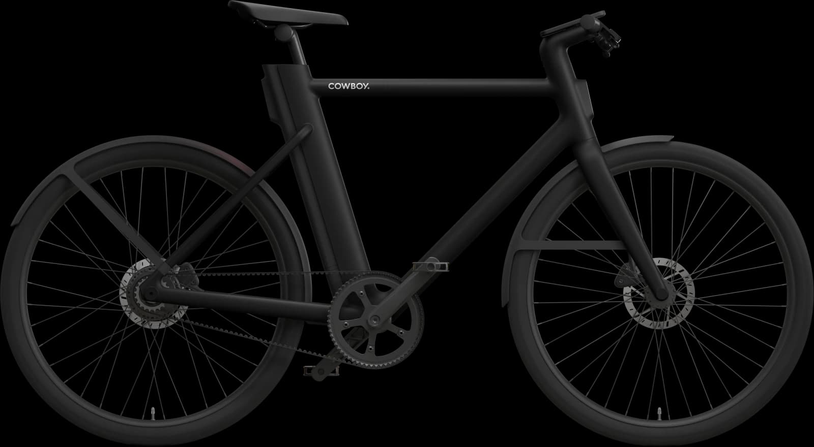 Cowboy Classic black electric bike