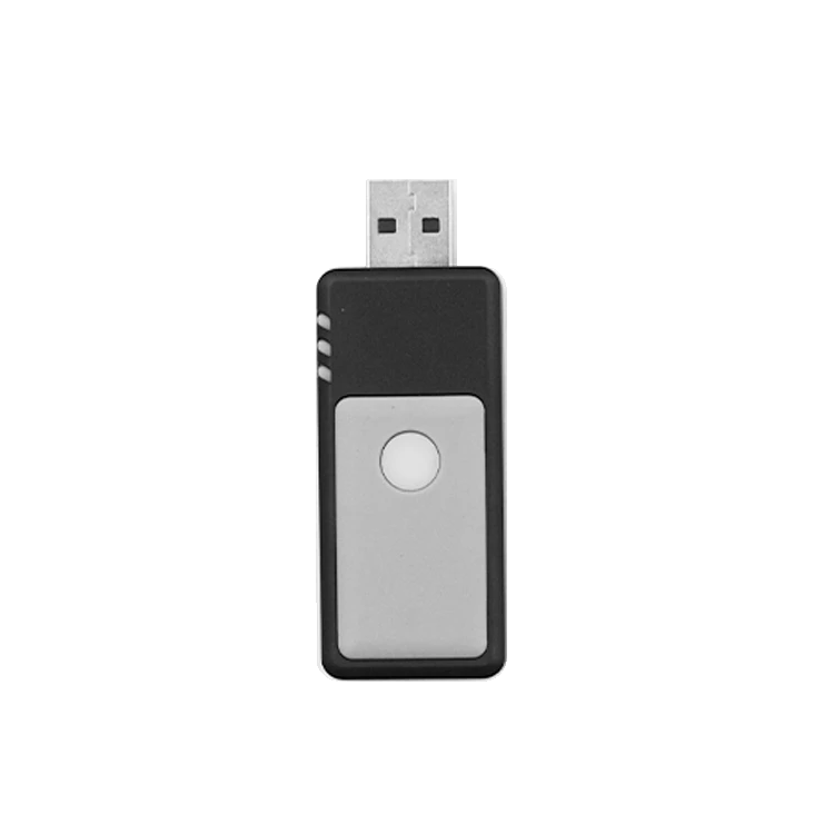 F-linX USB Wi-Fi garage opener dongle with complete USB connector.