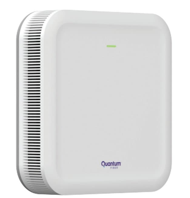 Quantum Fiber W1700K Wi-Fi 7 pod front view