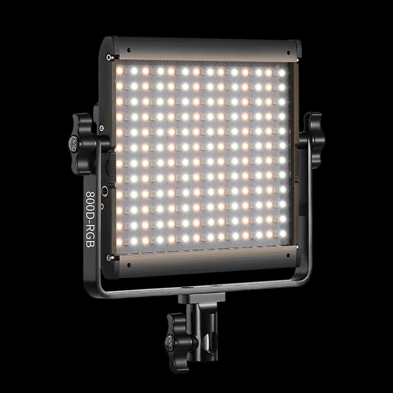 GVM Bluetooth LED lights; complete representative hardware