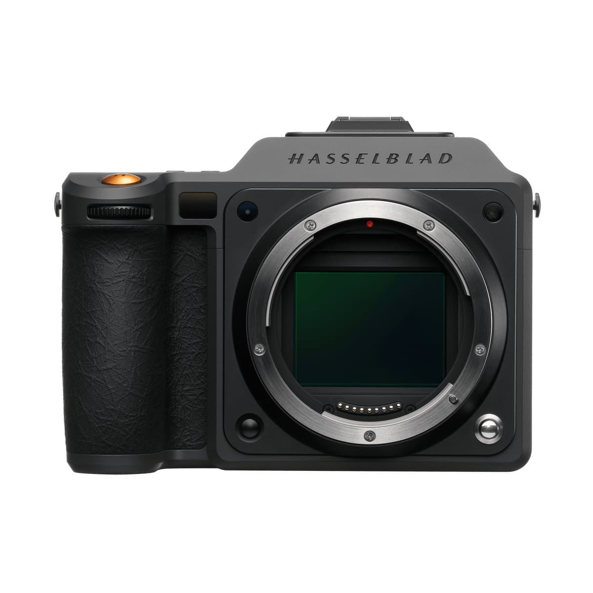 Hasselblad X2D II 100C camera body shown from the front.