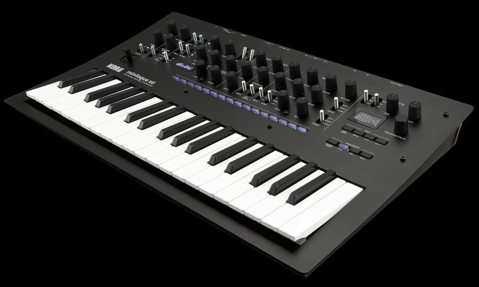Korg minilogue xd front view