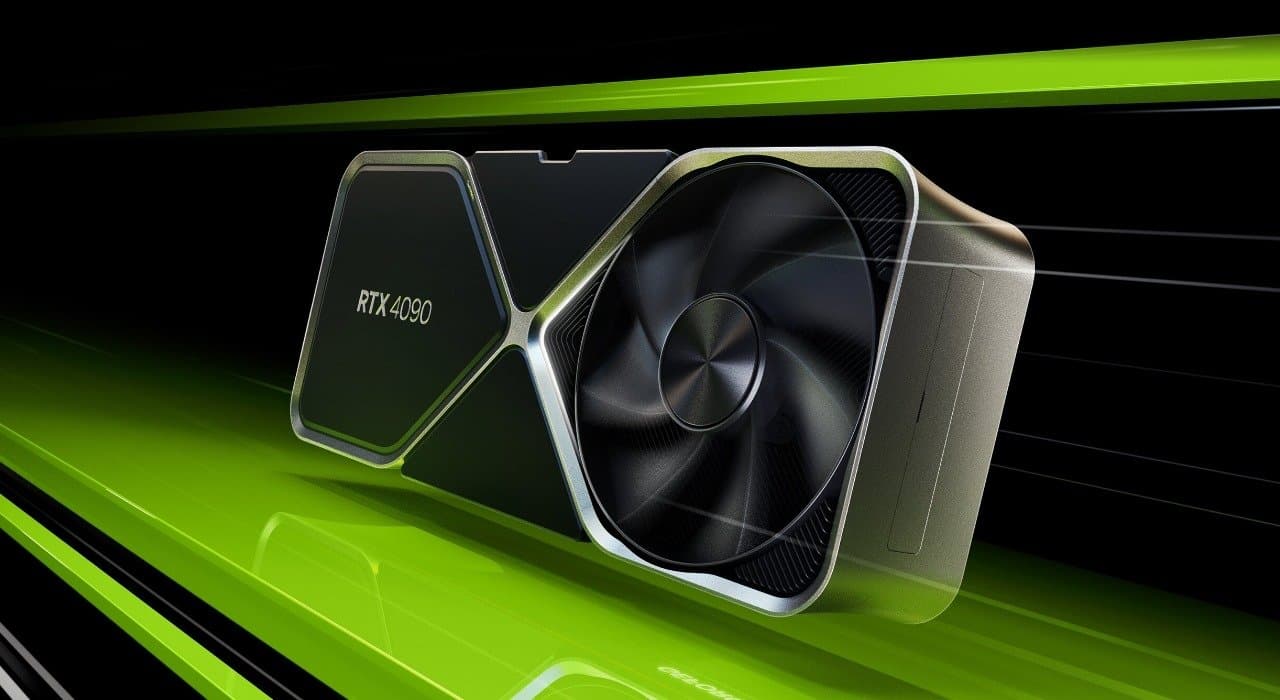 NVIDIA GeForce RTX 4090 graphics card.