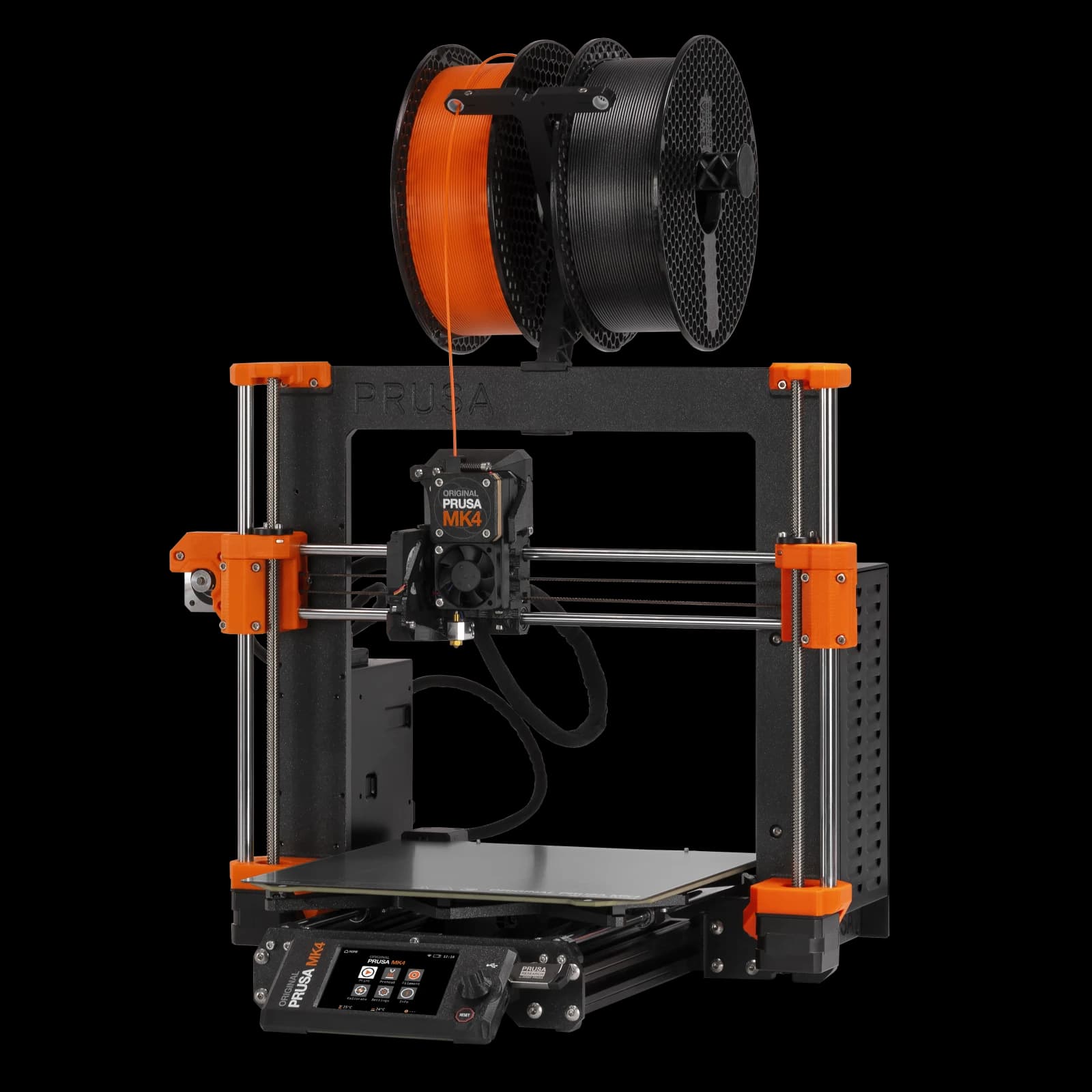 Original Prusa MK4 with filament spools