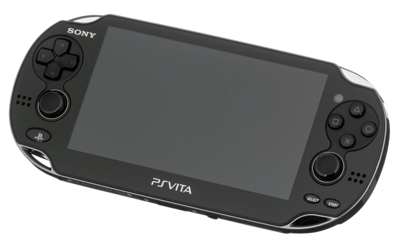 Black Sony PlayStation Vita PCH-1101 handheld