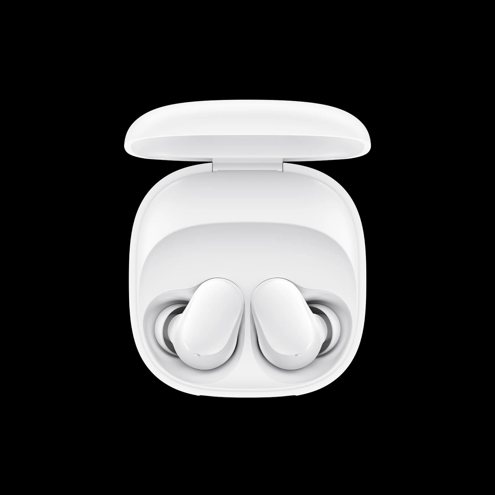 Redmi Buds 6 Play in their open charging case