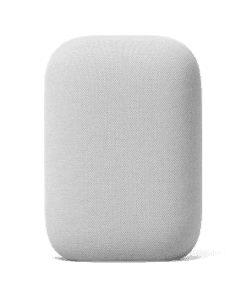 Google Nest Audio in Chalk, complete front view