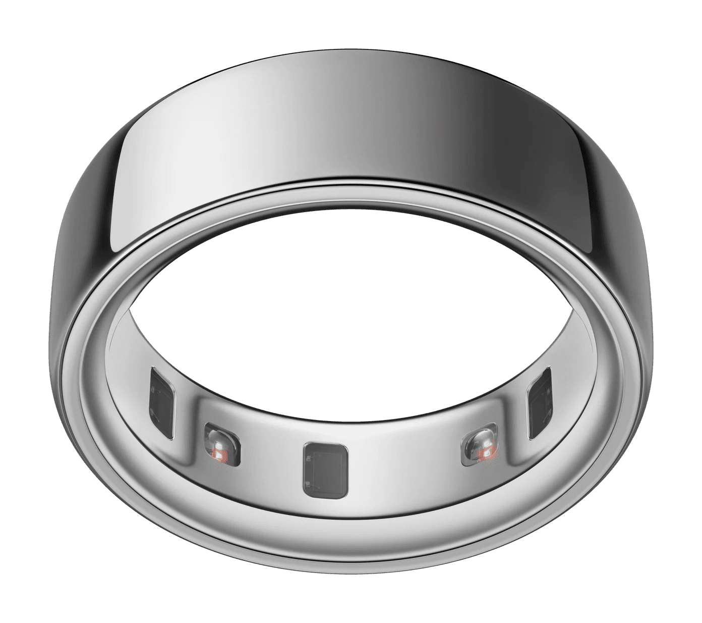 Oura Ring 4 in silver