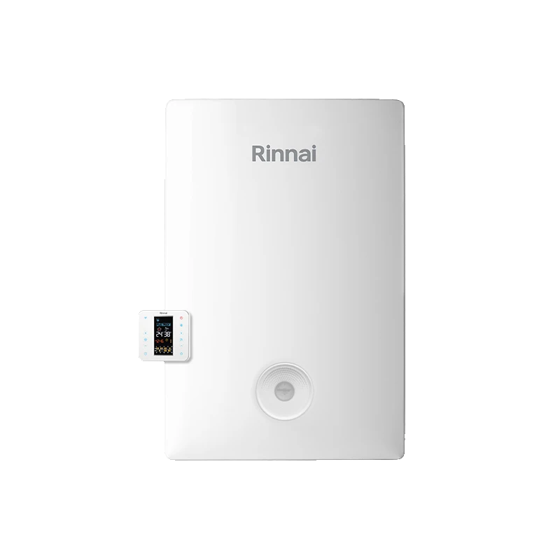 Complete Rinnai Momiji boiler with included Wi-Fi thermostat