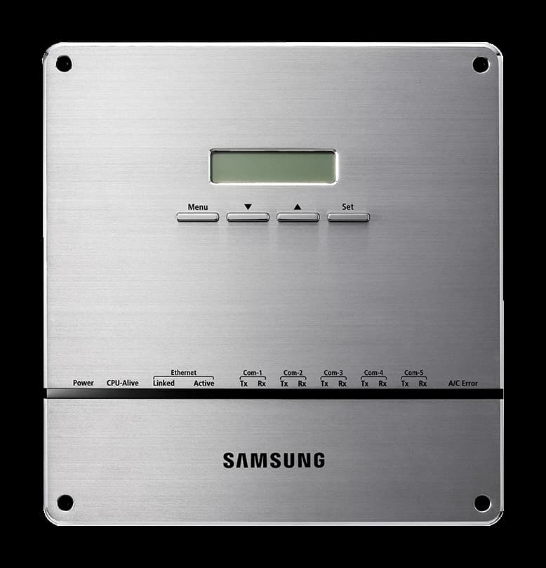 Complete Samsung DMS controller front panel; DMS2.5 family illustration