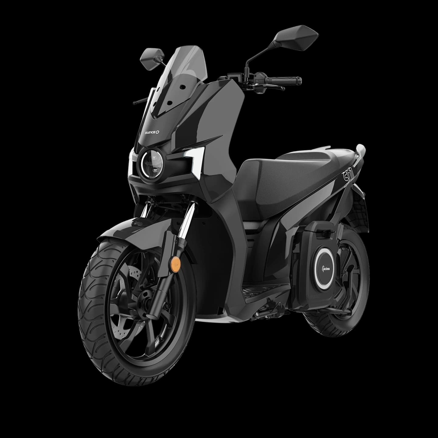 Silence S01 black scooter