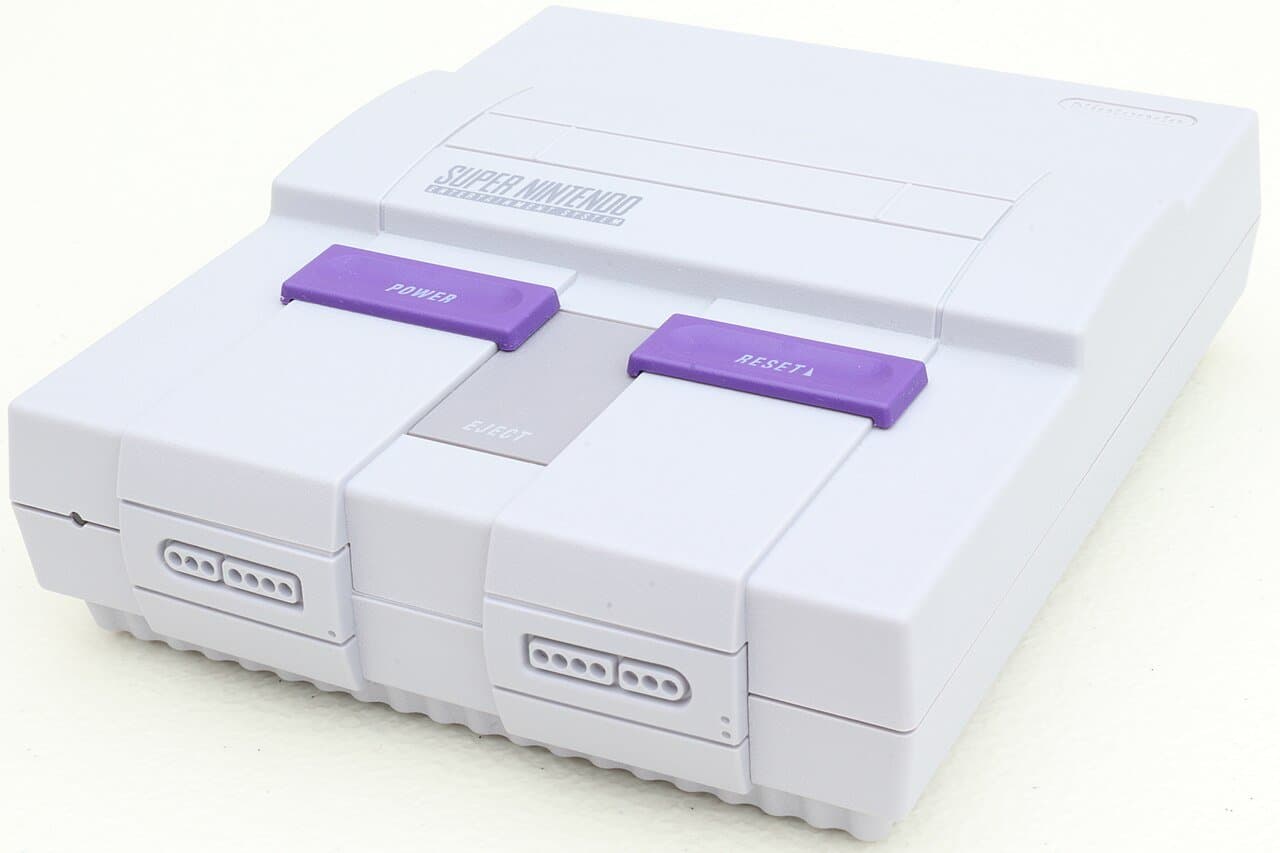North American Super NES Classic Edition console