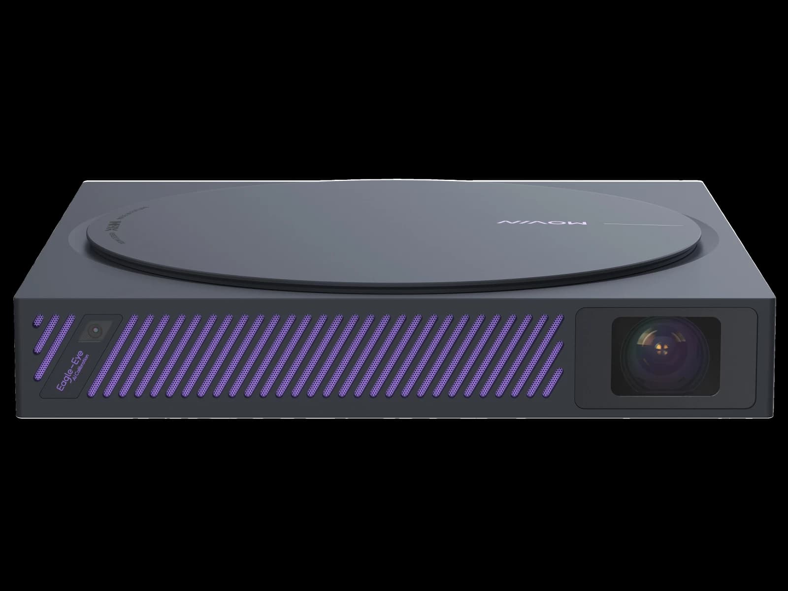 Complete XGIMI MOVIN 01X projector with purple front grille