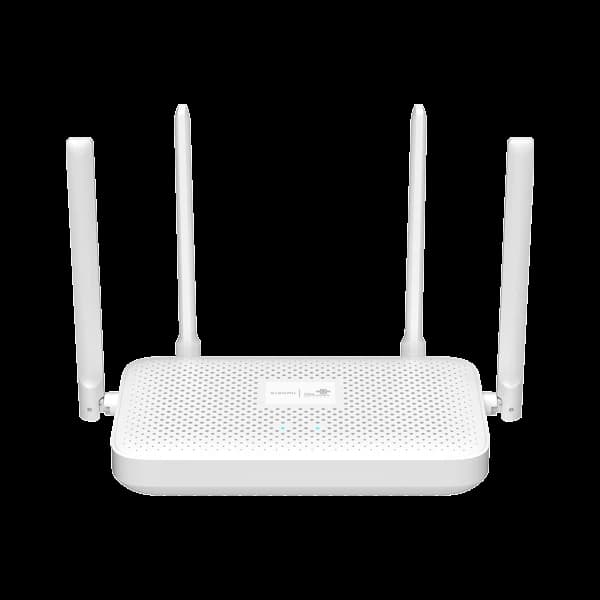 Xiaomi CR8806 router with four antennas; representative enclosure, hardware revision must be checked