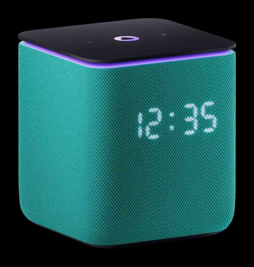 Yandex Station Midi in emerald, manufacturer product photograph